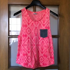 Pink work out tank (xs)
